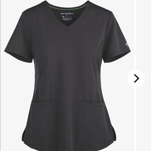 Pewter Gray HH Healing Hands Scrub Set